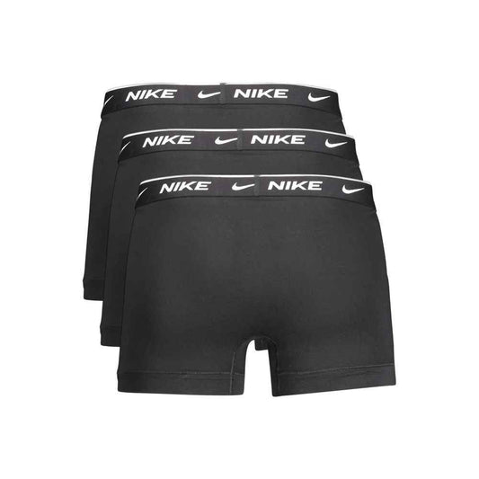 Black Cotton Men's Underwear