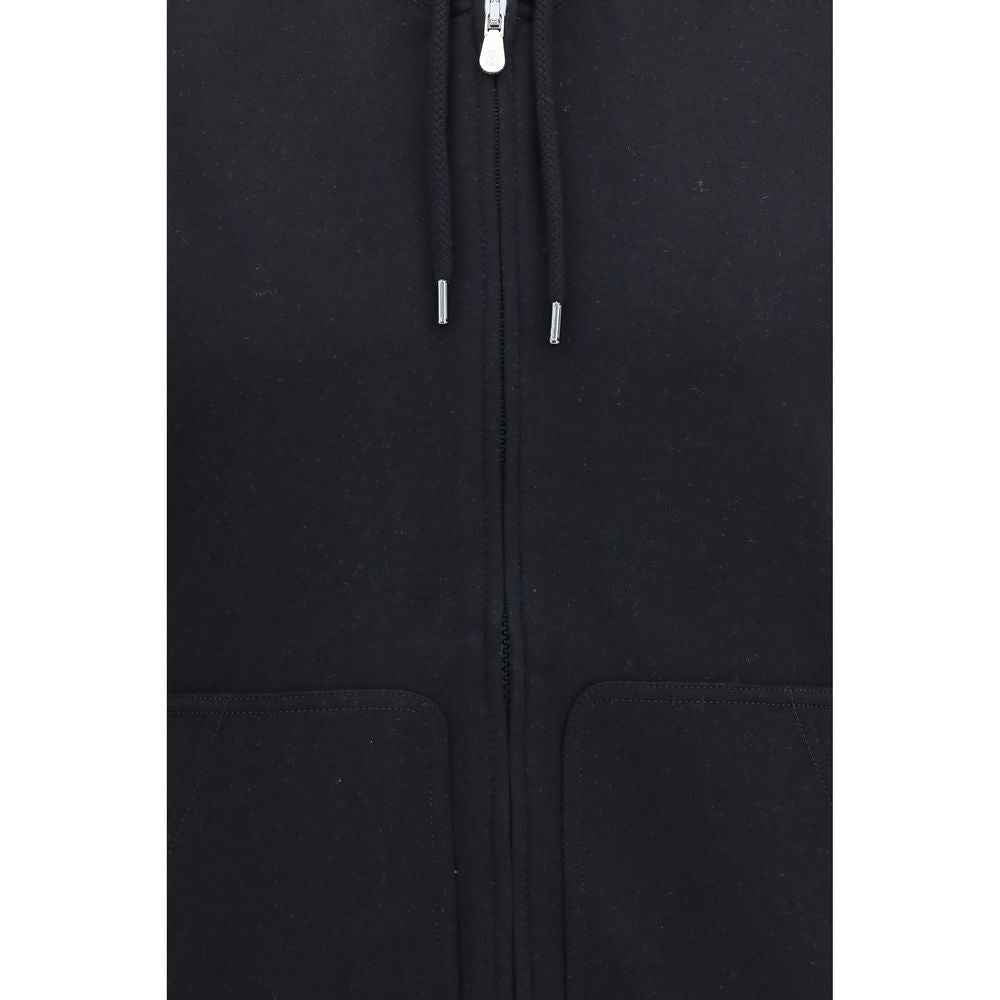 Black Cotton Sweatshirt