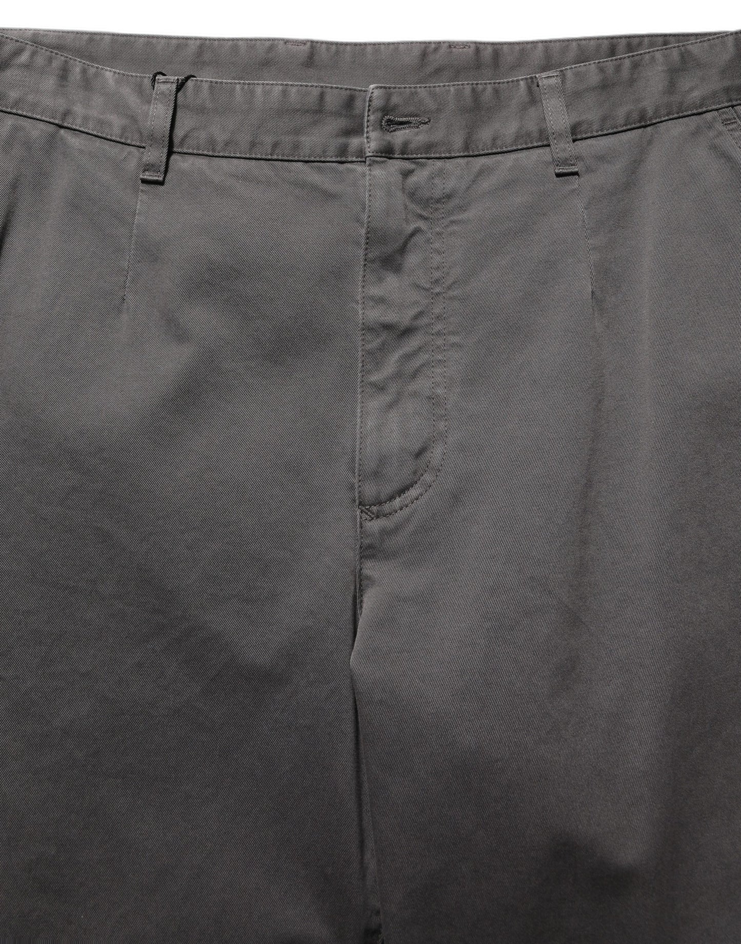 Dark Gray MidWaist Straight Men Trouser Pants