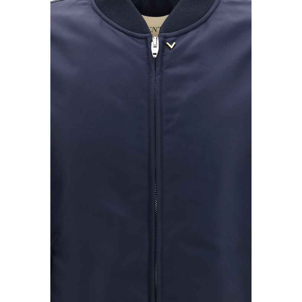 Blue Polyamide Bomber