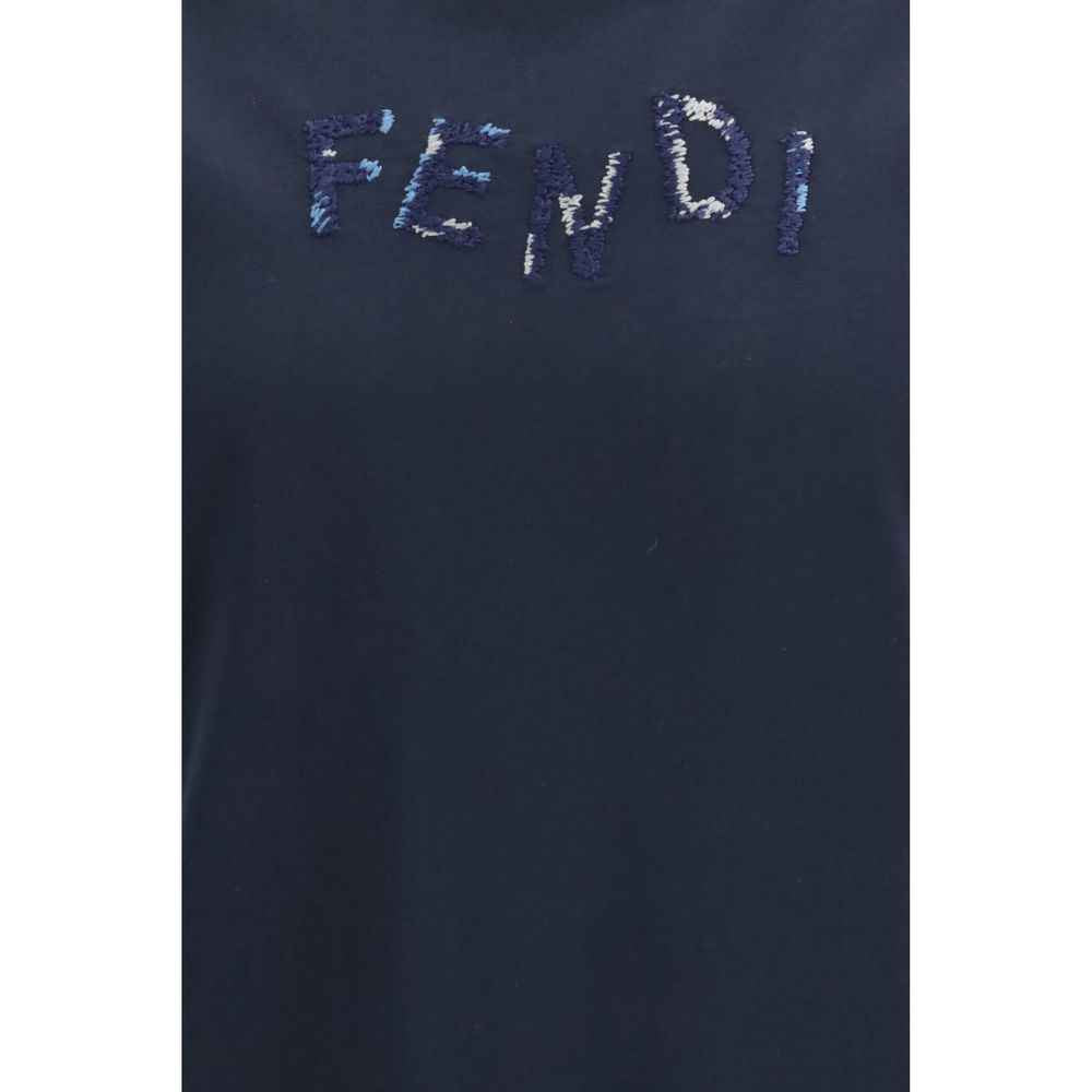 Blue Cotton T-Shirt