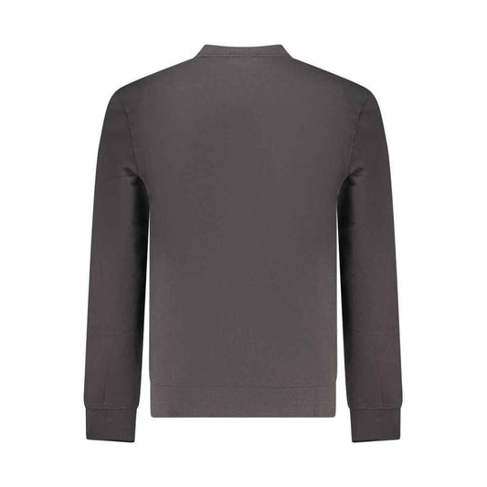 Black Cotton Sweatshirt