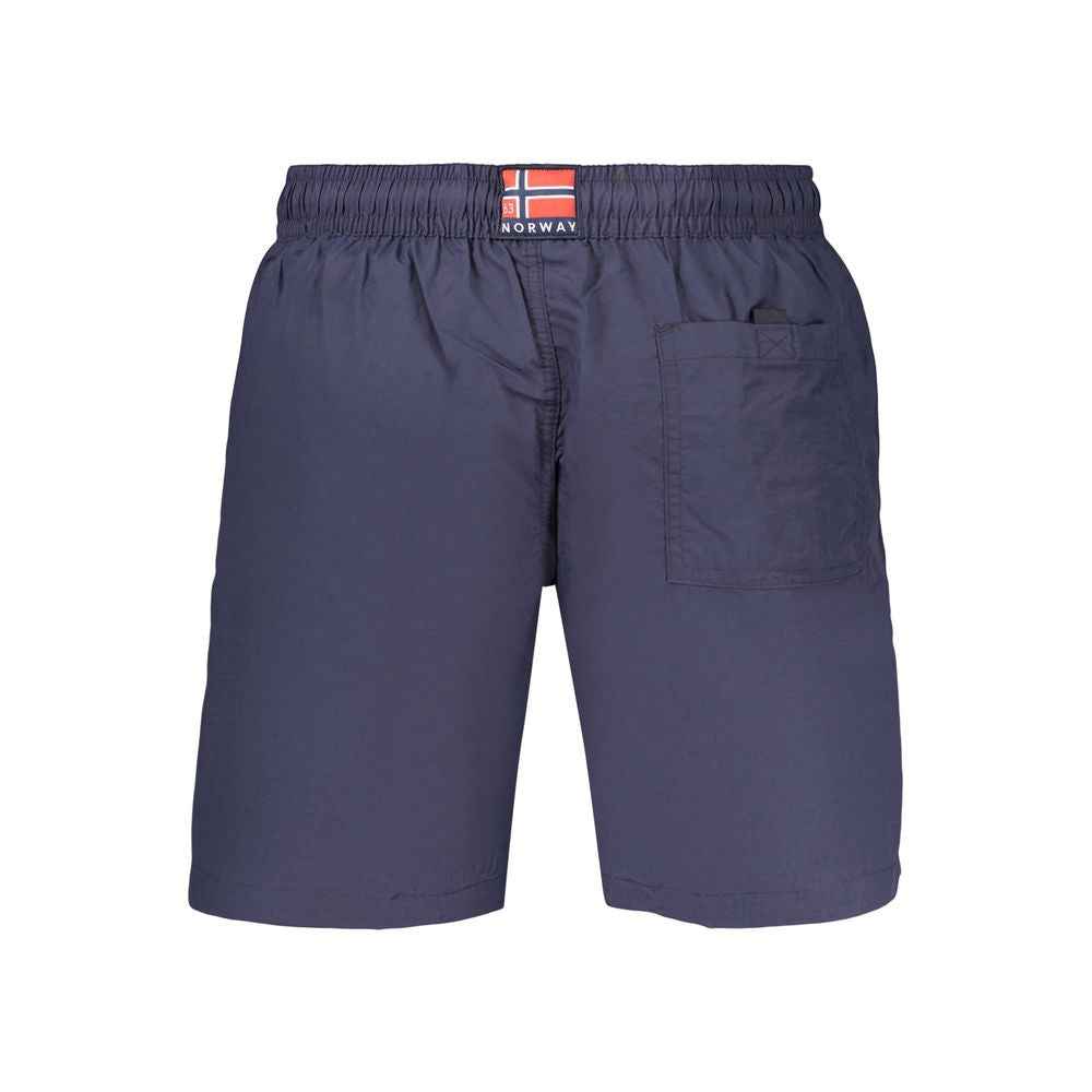 Blue Polyamide Swim Shorts