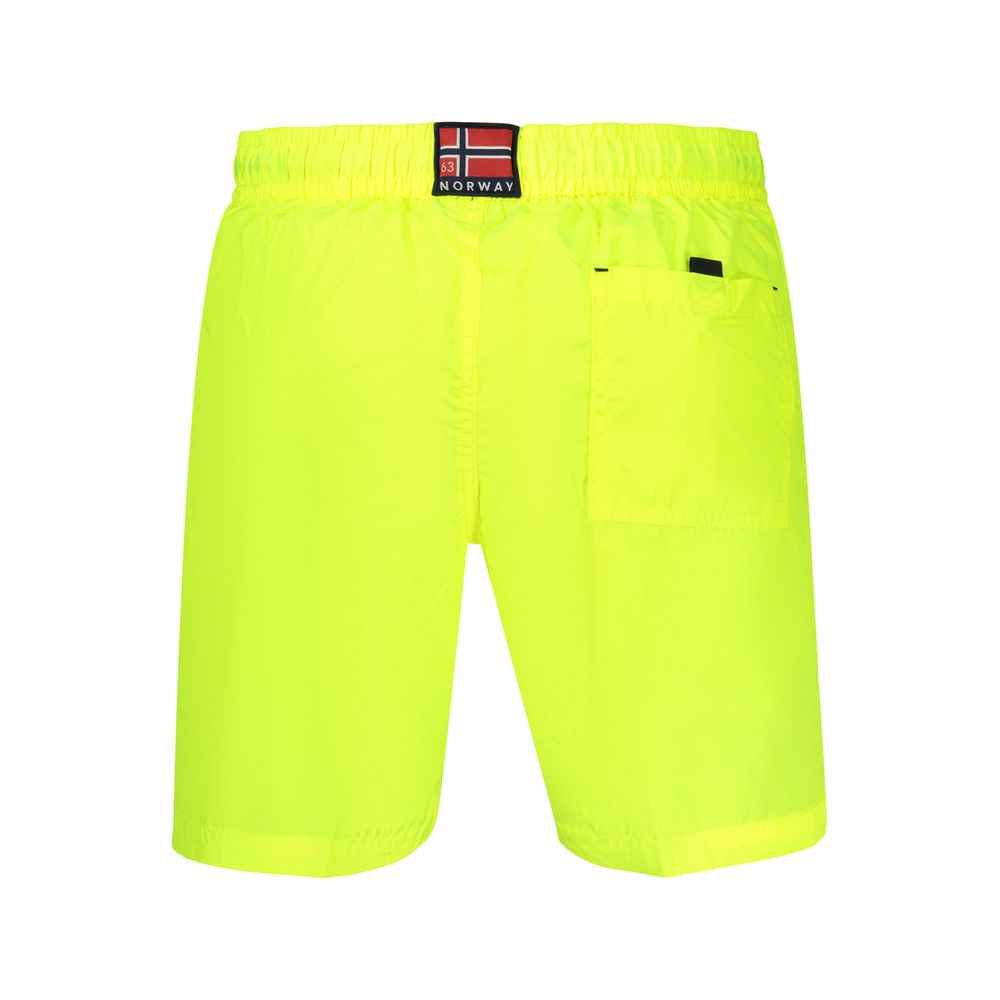Yellow Polyamide Swim Shorts