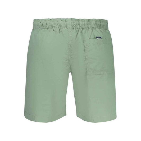 Green Polyamide Men's Swimwear