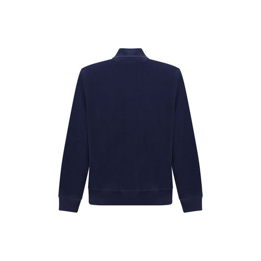 Blue Cotton Sweatshirt