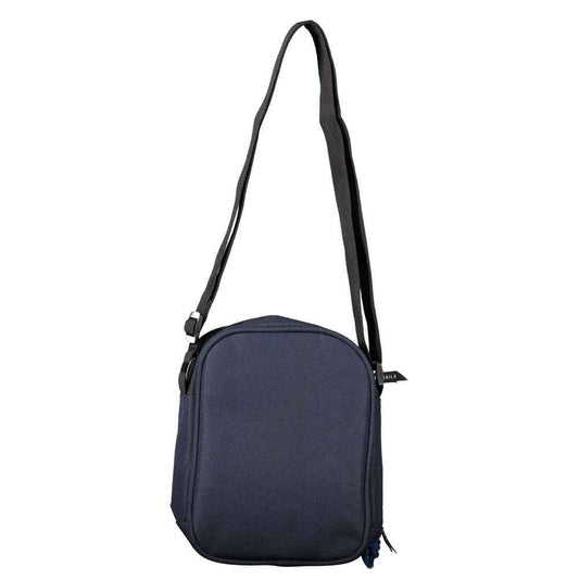 Blue Polyester Shoulder Bag