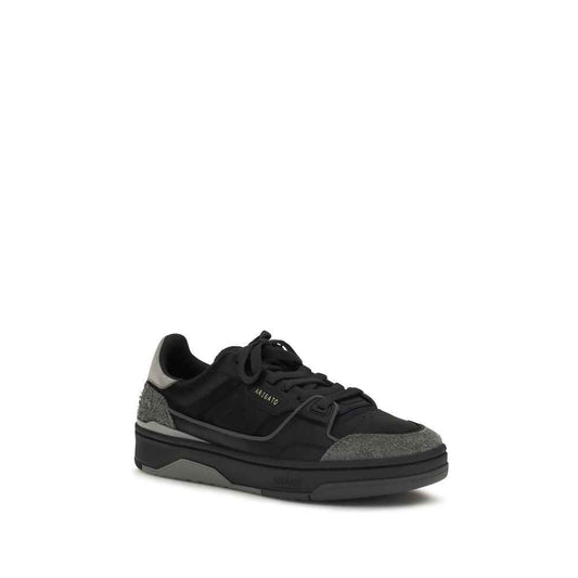 Black Calf Leather Bos Taurus Low Top Sneakers