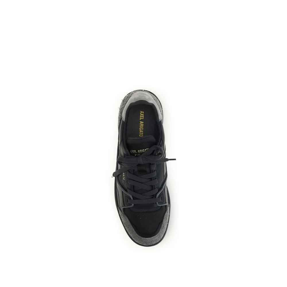 Black Calf Leather Bos Taurus Low Top Sneakers