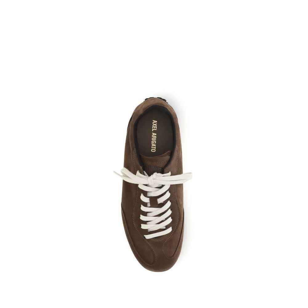 Brown Calf Leather Bos Taurus Low Top Sneakers