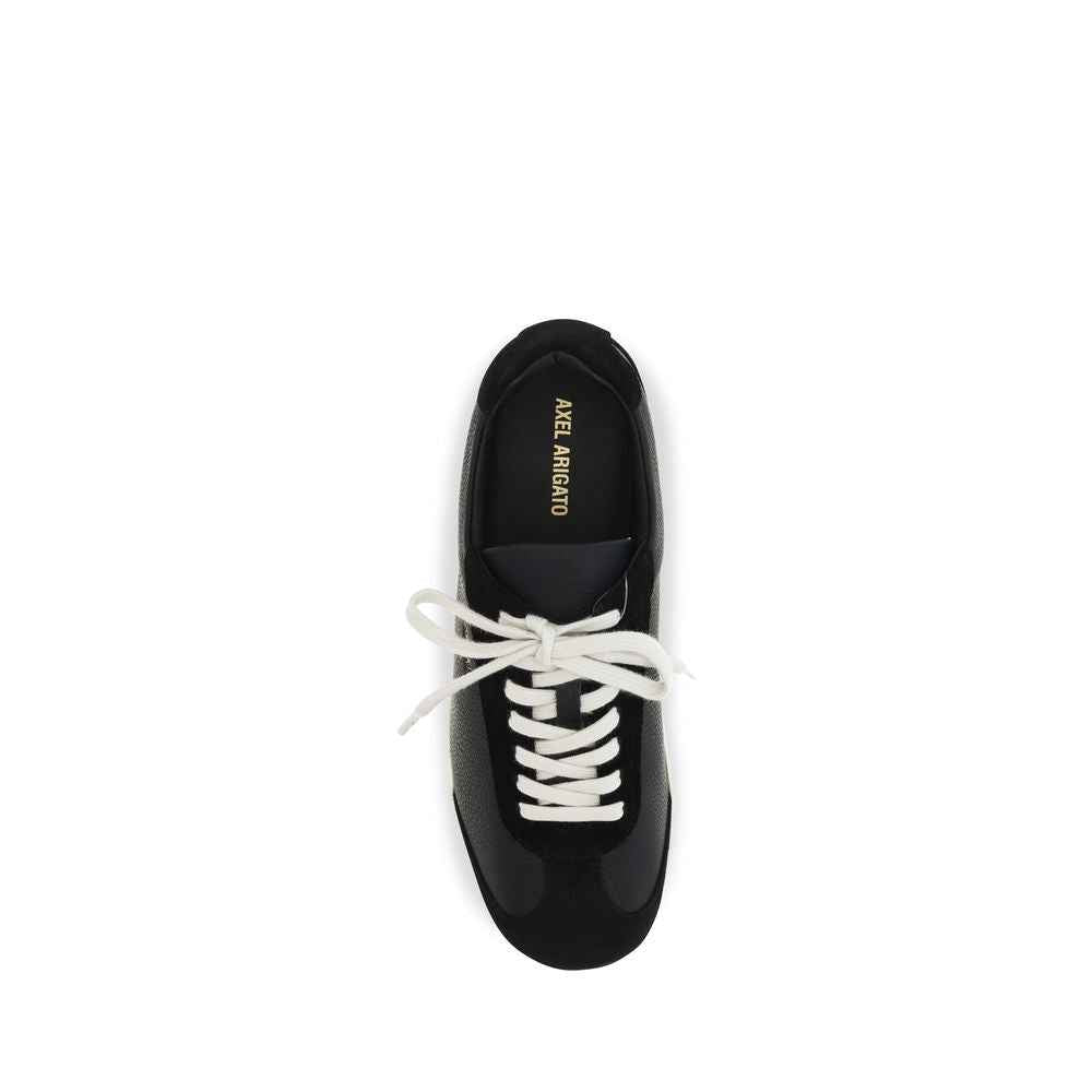 Black Calf Leather Bos Taurus Athletic Sneakers