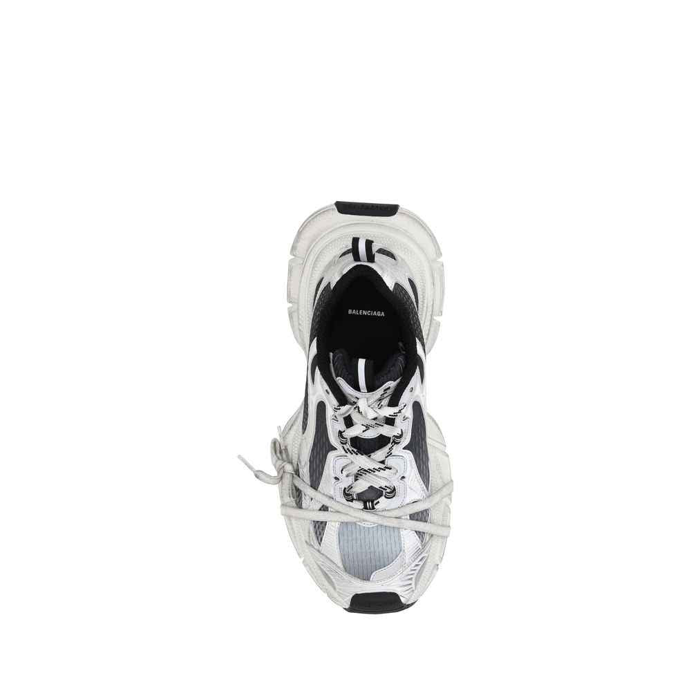 Multicolor Polyethylene Athletic Sneakers