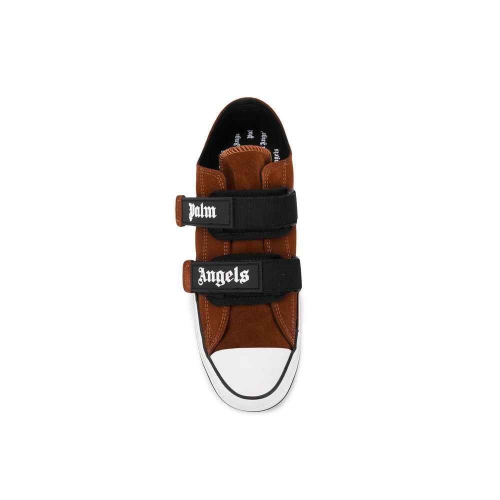Brown Calfskin Low Top Sneakers