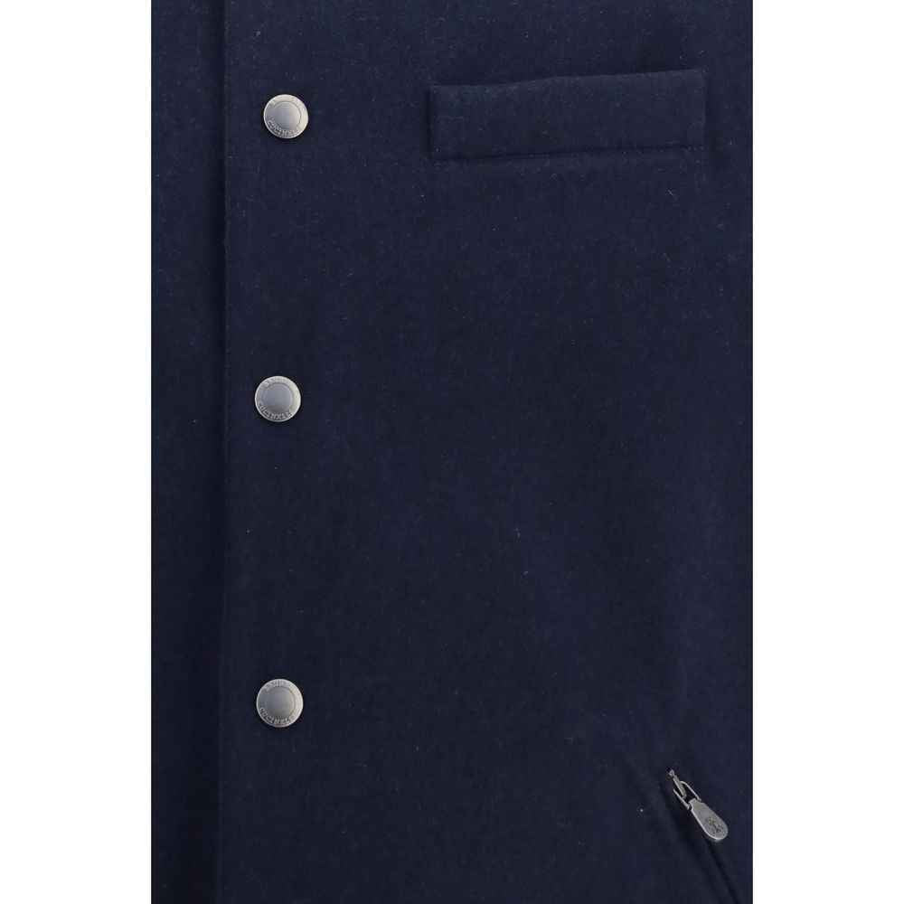 Blue Wool Oves Aries Sleeveless Jacket