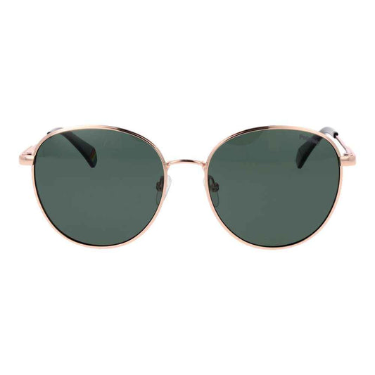 Rose Gold Metal Sunglasses