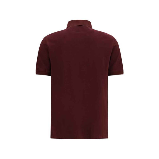 Bordeaux Cotton Polo Shirt