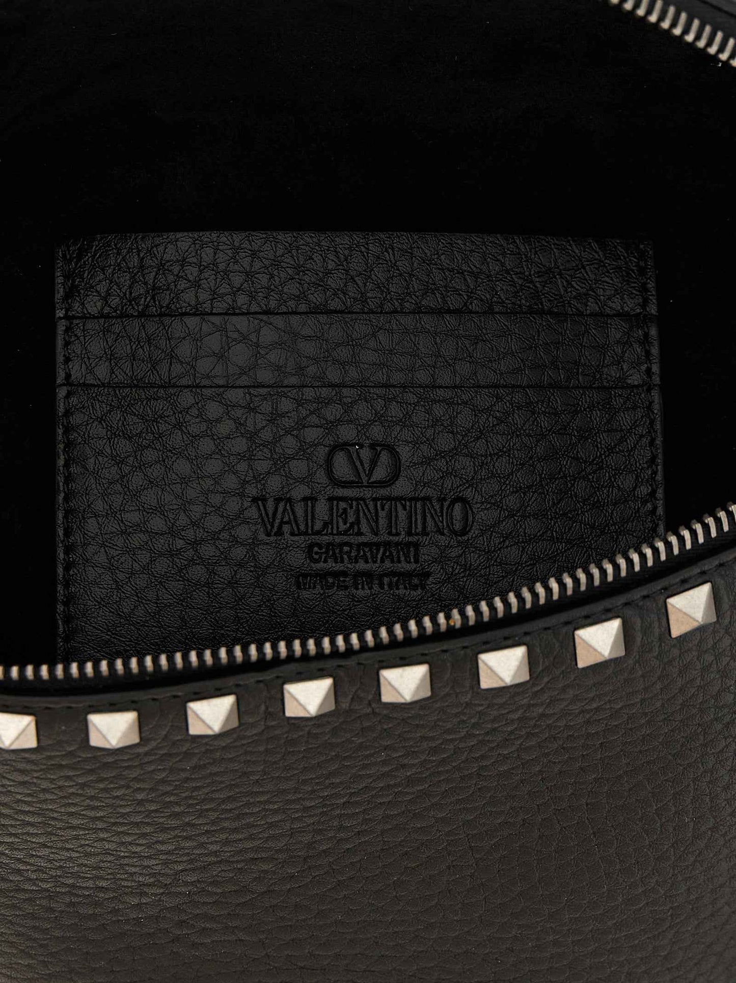 Black Calfskin Crossbody Bag