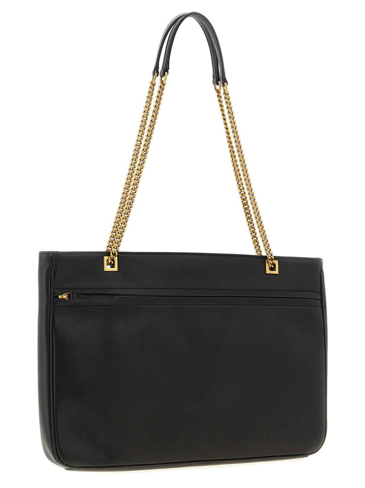 Brown Lamb Leather Tote Bag