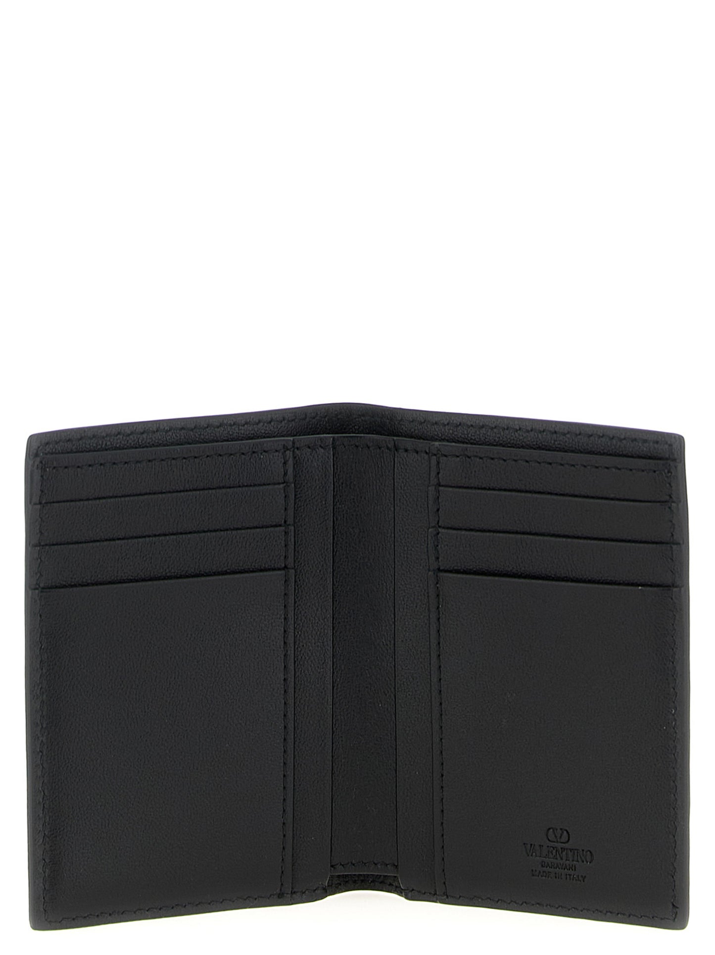 Black Ostrich Skin Cardholder