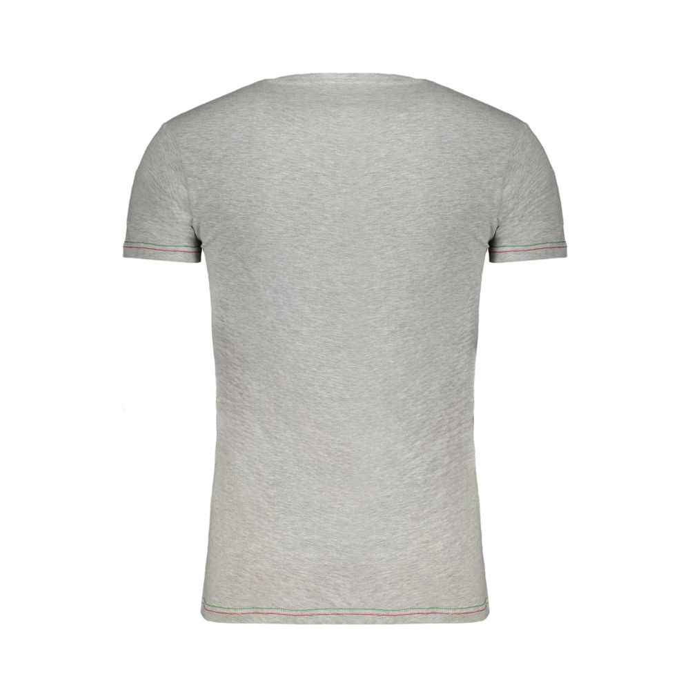 Brown Cotton Men T-Shirt