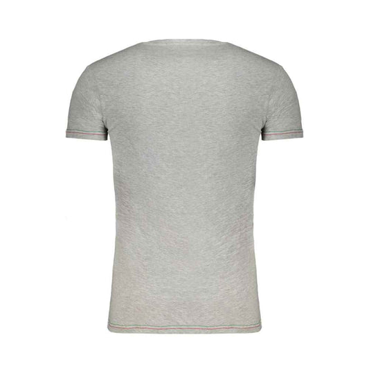 Brown Cotton Men T-Shirt