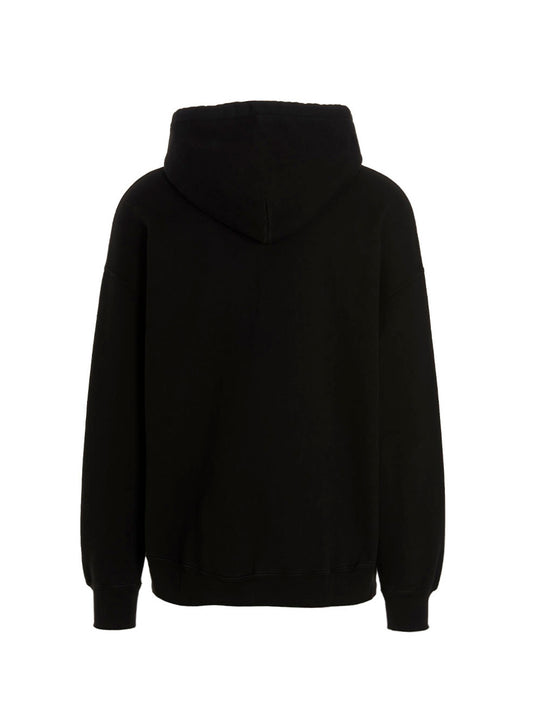 Black Cotton Sweatshirt