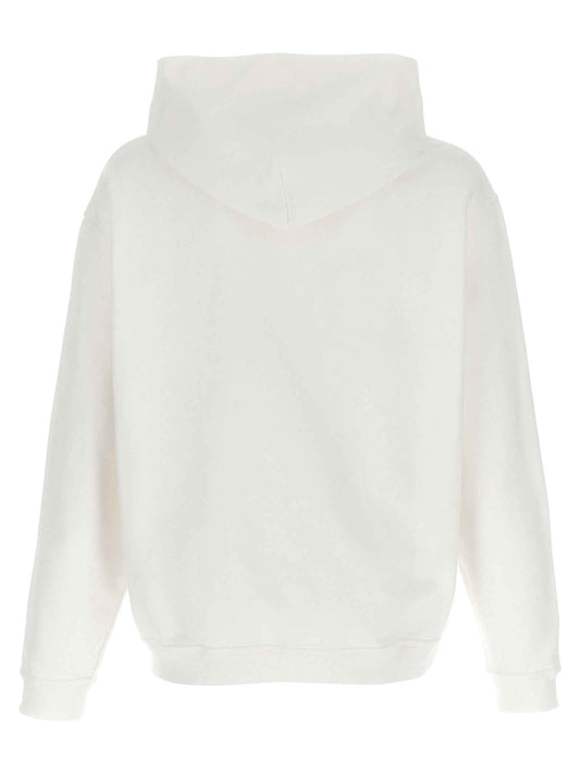White Cotton Sweatshirt