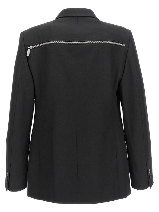 Black Virgin Wool Blazer