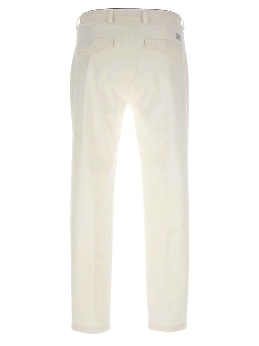 White Cotton Pants