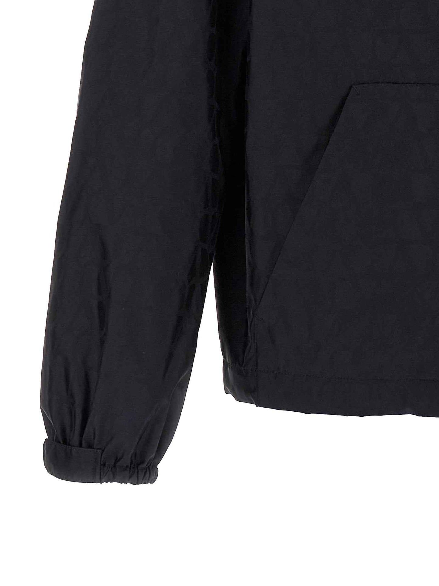 Blue Polyamide Shell Jacket