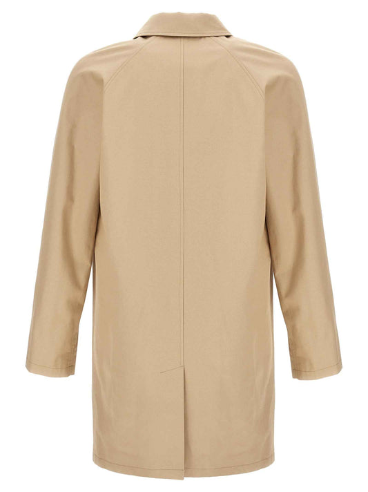 Beige Cotton Coat