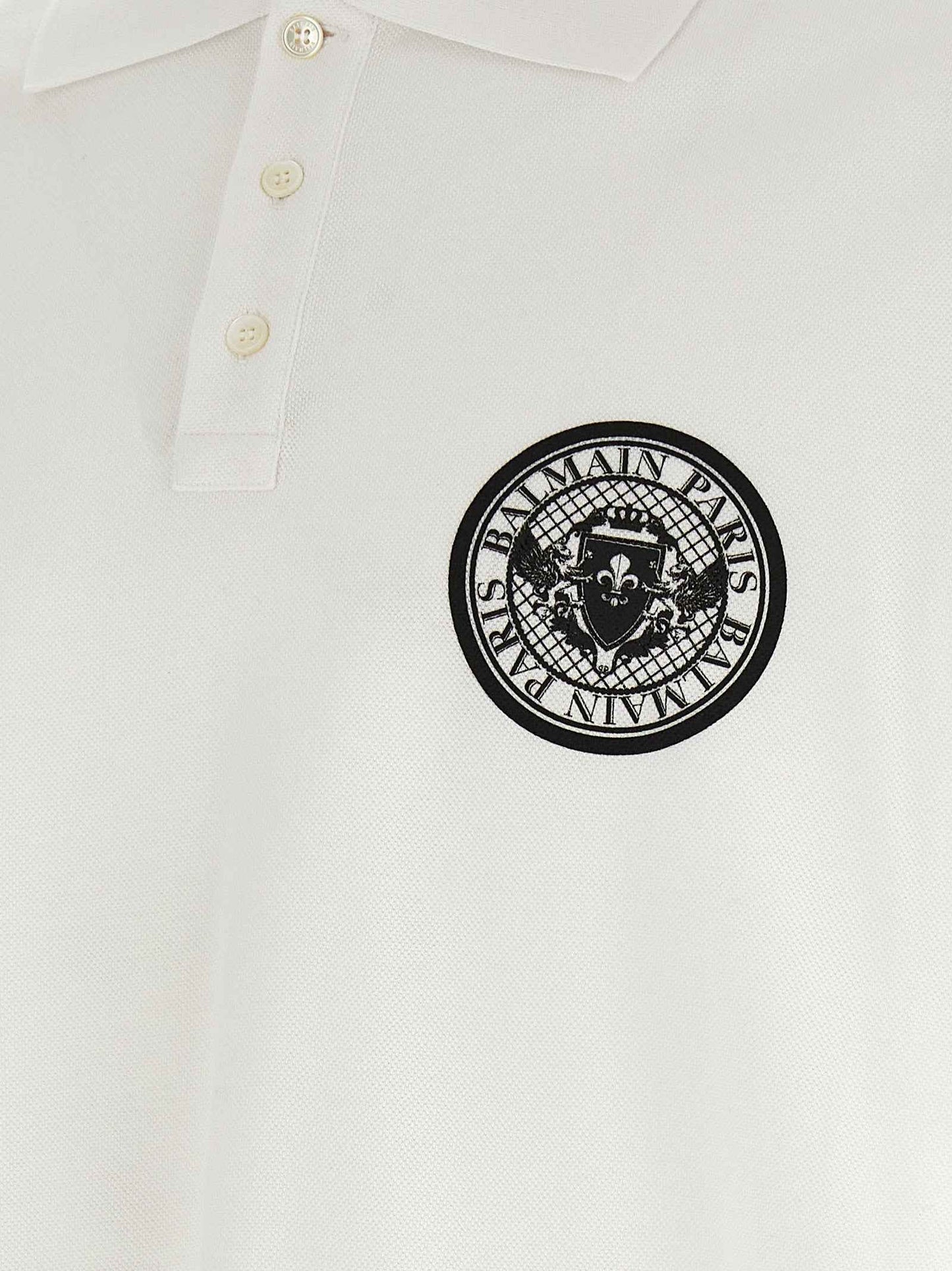 Bicolor Cotton Polo Shirt