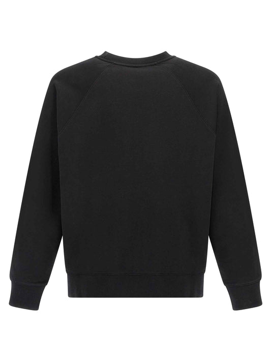 Black Cotton Sweatshirt