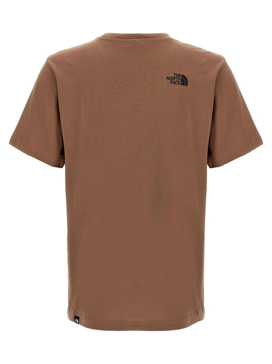 Brown Cotton T-Shirt