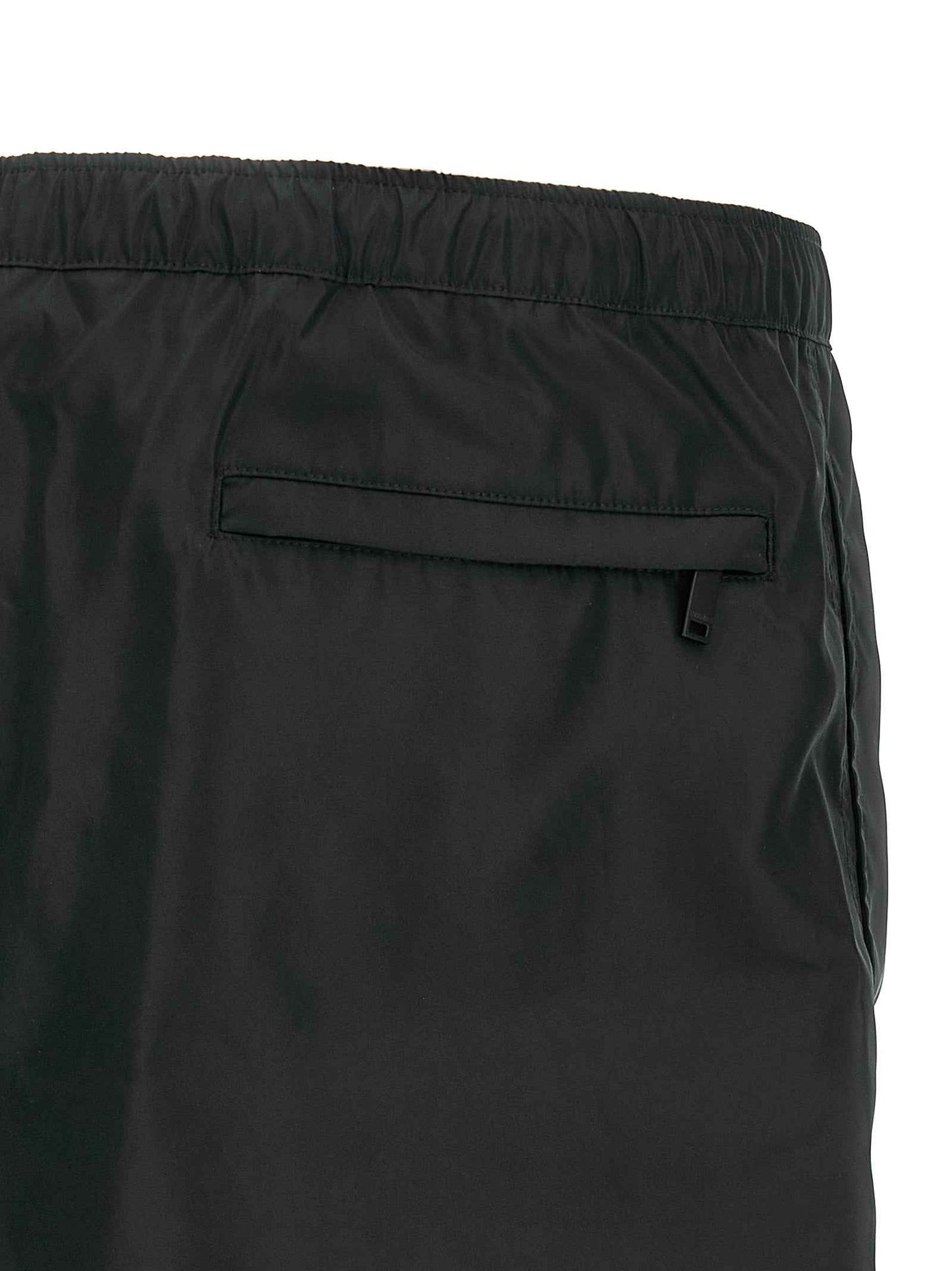Black Polyamide Swim Shorts