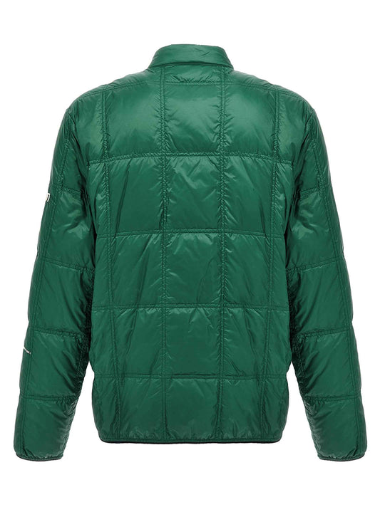 Bicolor Polyamide Full-Length Jacket