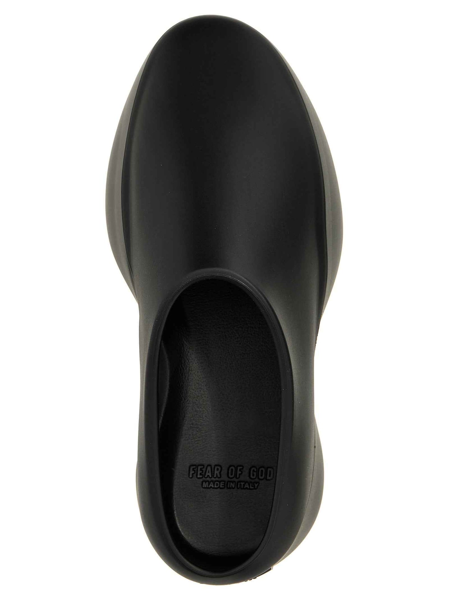 Black Rubber Clogs