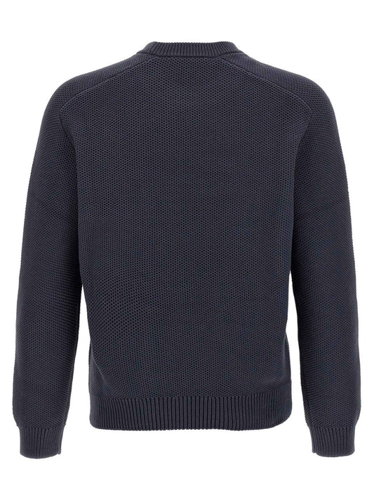 Gray Cotton Cardigan