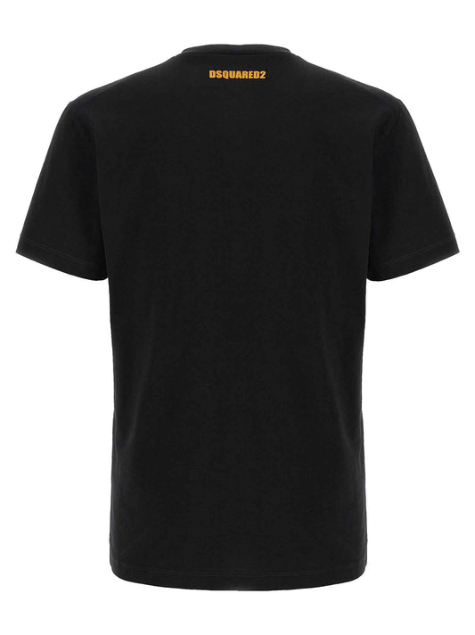 Black Cotton T-Shirt