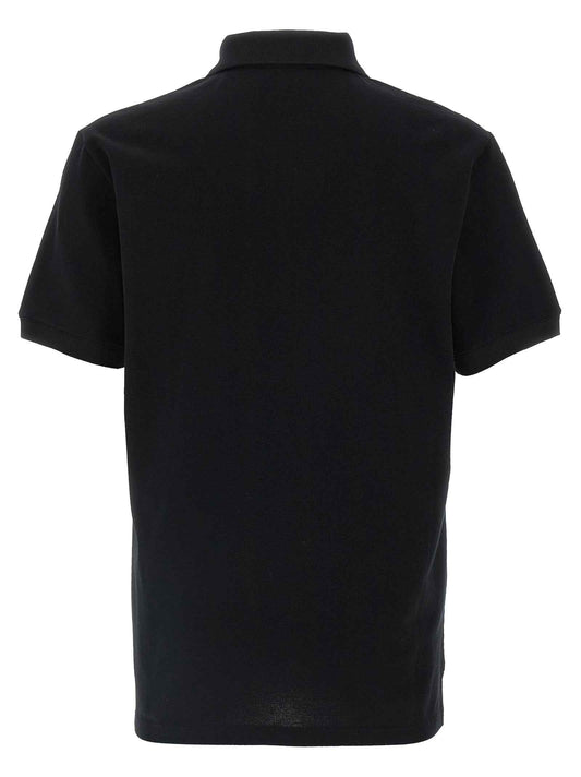 Bicolor Cotton Polo Shirt