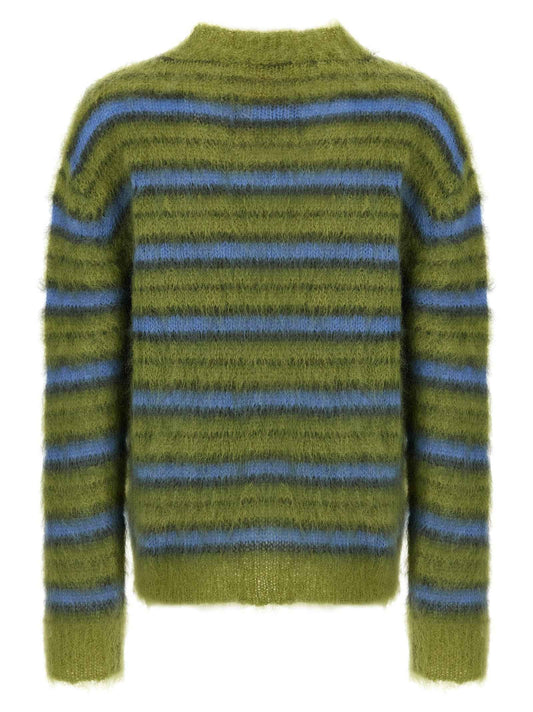 Multicolor Fabric Cardigan
