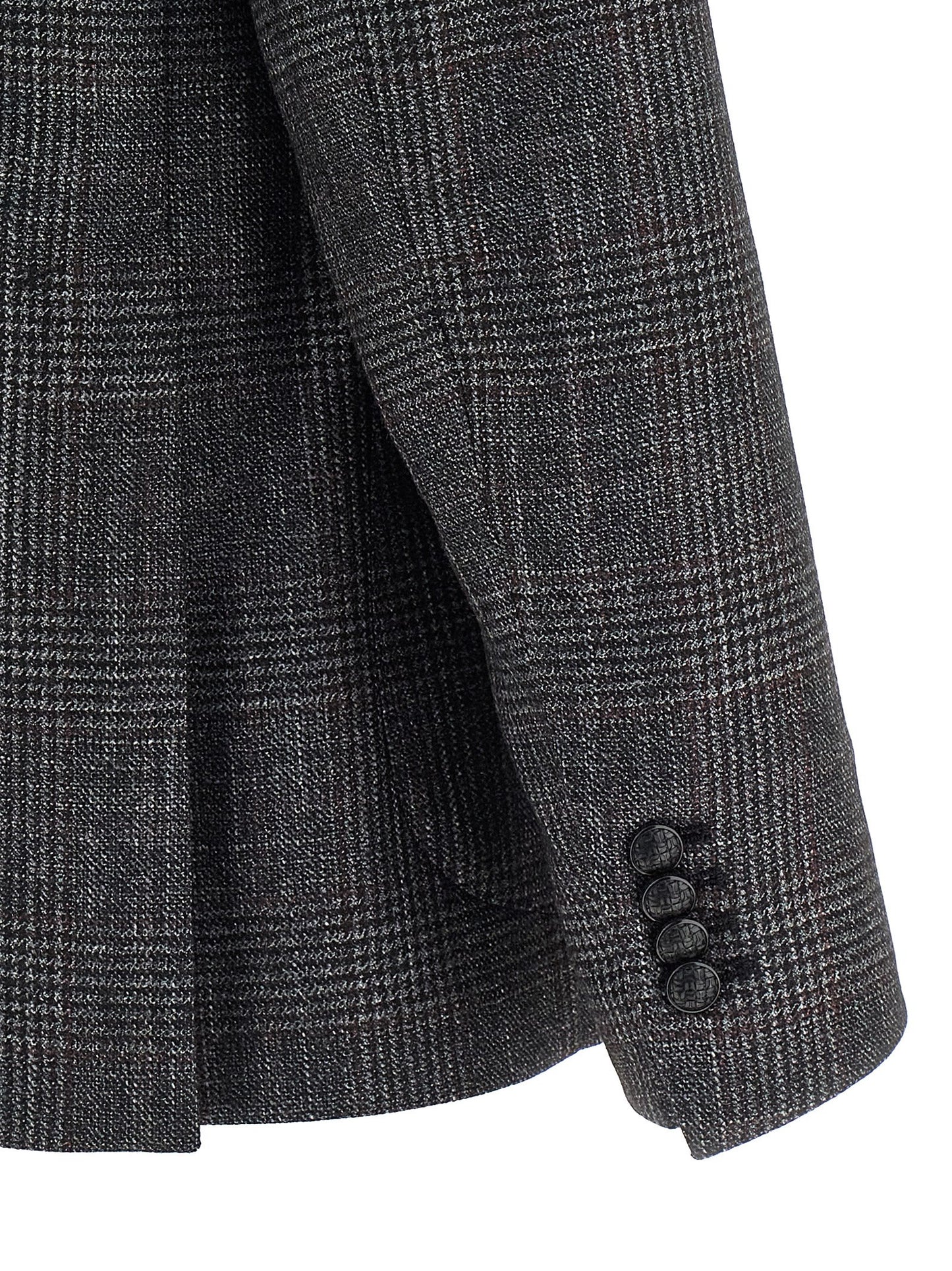 Gray Virgin Wool Blazer