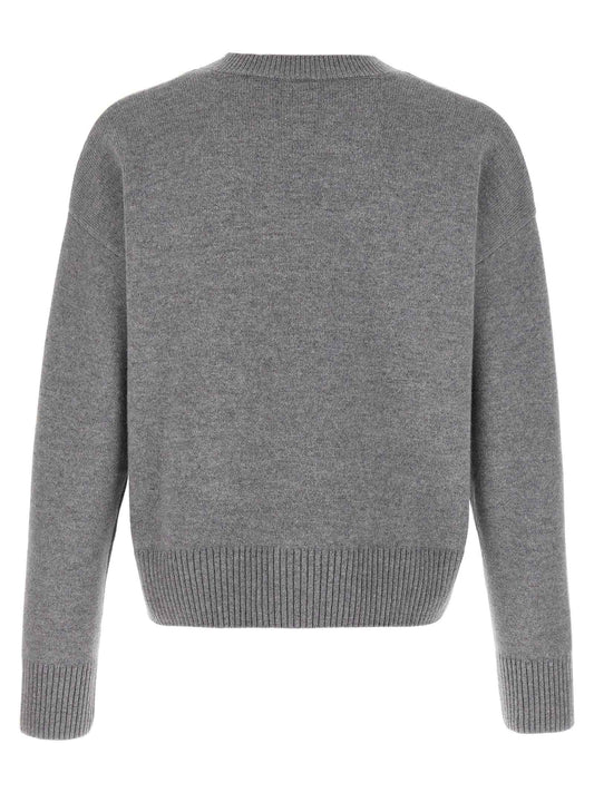 Gray Wool Cardigan