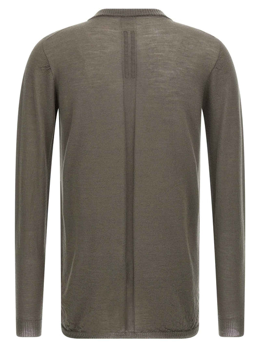 Gray Wool Cardigan