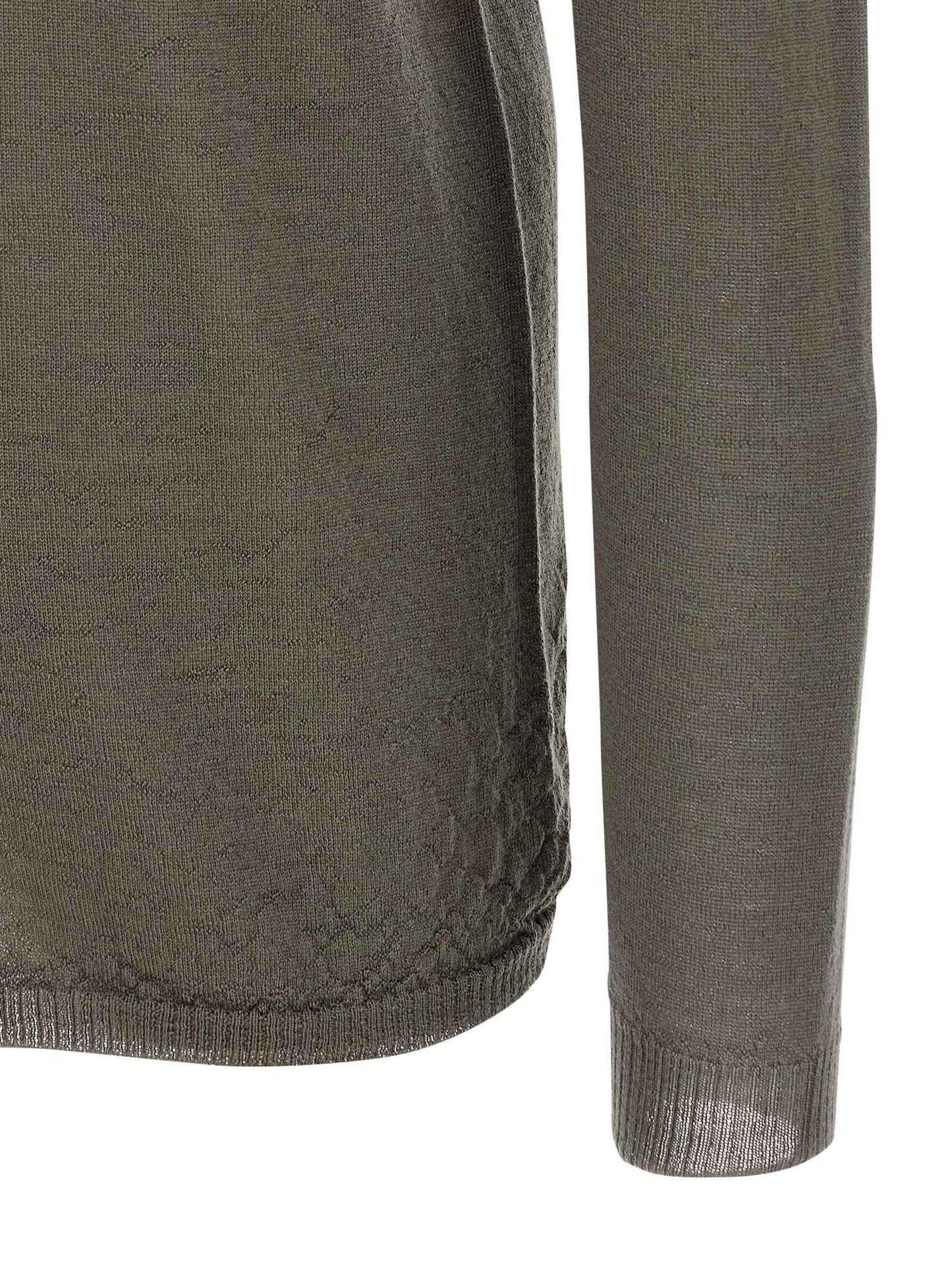 Gray Wool Cardigan