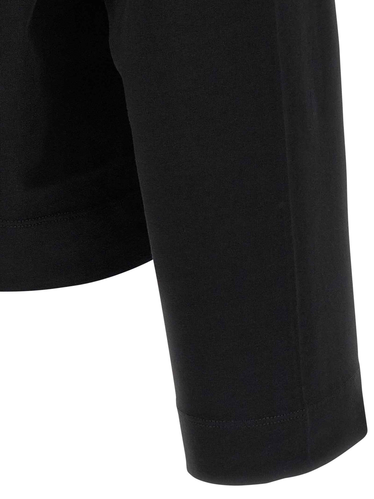 Black Cotton T-Shirt