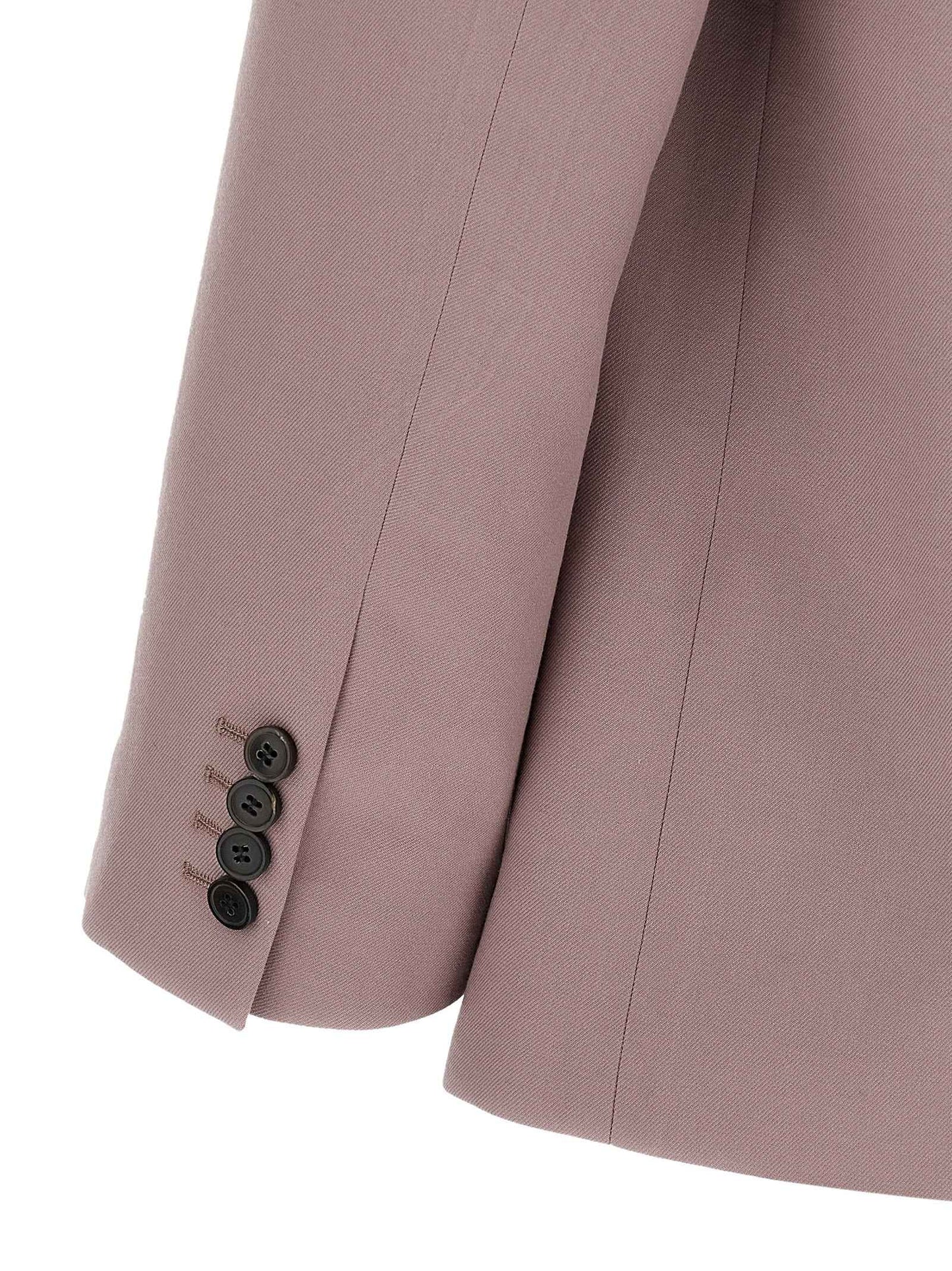 Purple Wool Blazer