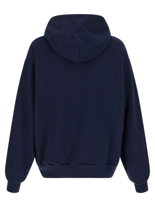 Blue Cotton Sweatshirt