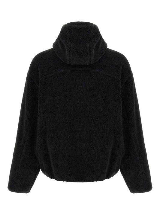 Black Polyester Sweatshirt