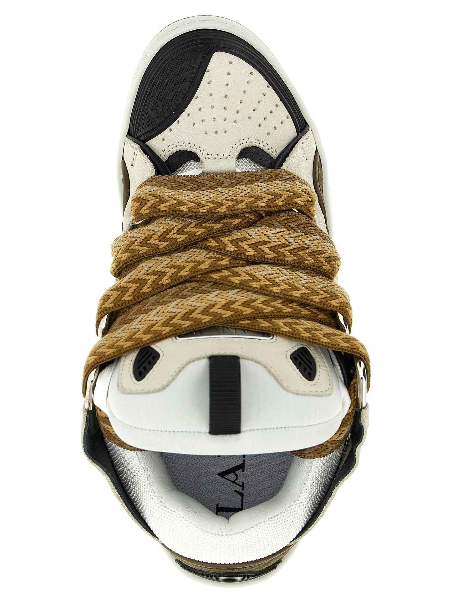 Multicolor Calf Leather Bos Taurus Chunky Sneakers